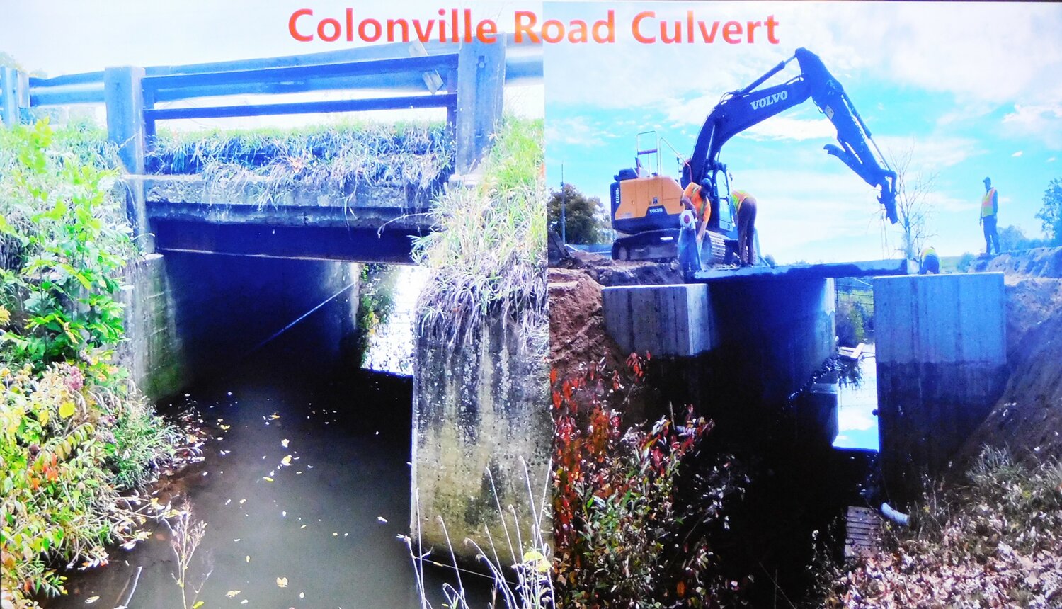 Colonville Road bridge replacement project